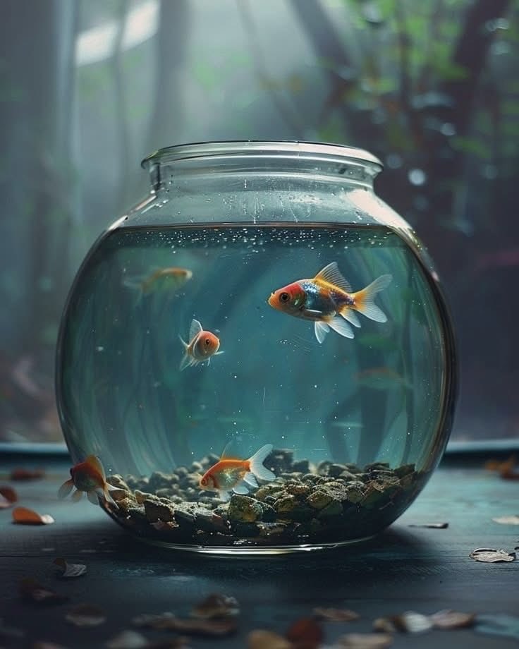 "لا تشرحْ عمقَ البحرِ لسمكةٍ تعيشُ في حوض."