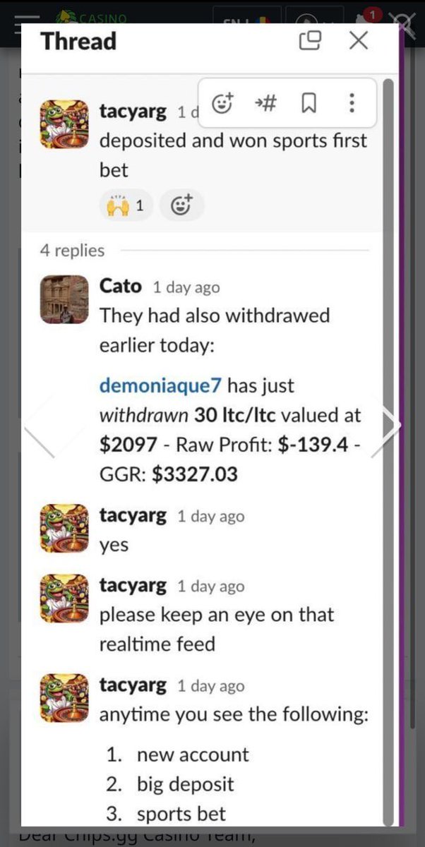 TXPLAYSX's tweet image. They are known for predatory practices in-fact it’s well documented. ChipsGG is also known for stealing player assets, not resolving and sweeping it under the rug. Even the owner called me pathetic when I gave him a final opportunity to make his wrong, right. Mind you im a…