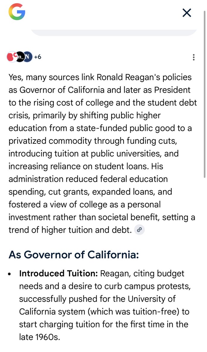 imissportmore's tweet image. You can thank awful (ev!l) Ronald Reagan for college being so expensive. Ruining the future of scholars. Making things so difficult to get a higher education.