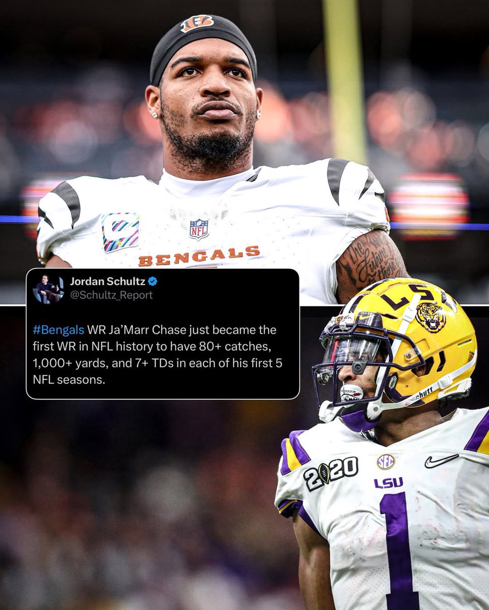 Ja’Marr Chase… 1 of 1 🔥