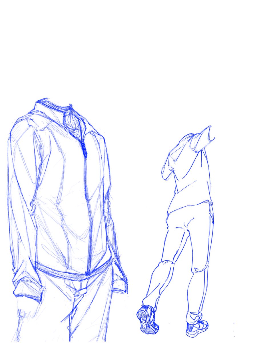 funwarisaurus's tweet image. 服のシワも少しずつでいいから上手くなりたい
（ラケット描くの難し過ぎて気が狂いますよ）