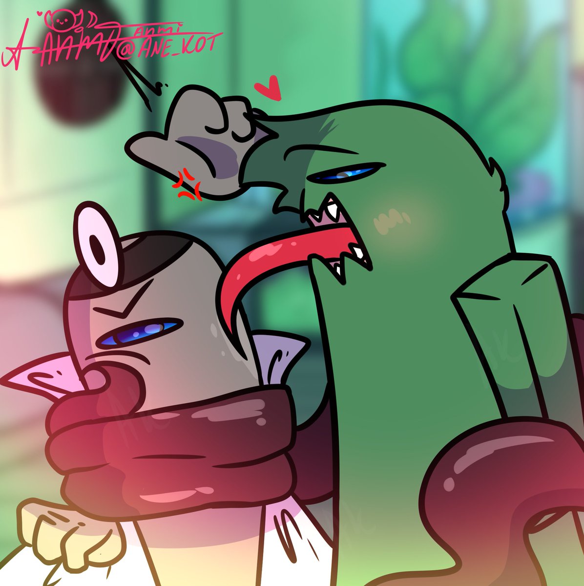 #amongus #rodamrix #rodamrixfanart #amongusart #Fortgreen #Tan #FortgreenTan !Google translate! FortgreenxTan
Ну у этих двоих всё как всегда)
Well, everything is as usual with these two)
😏❤️