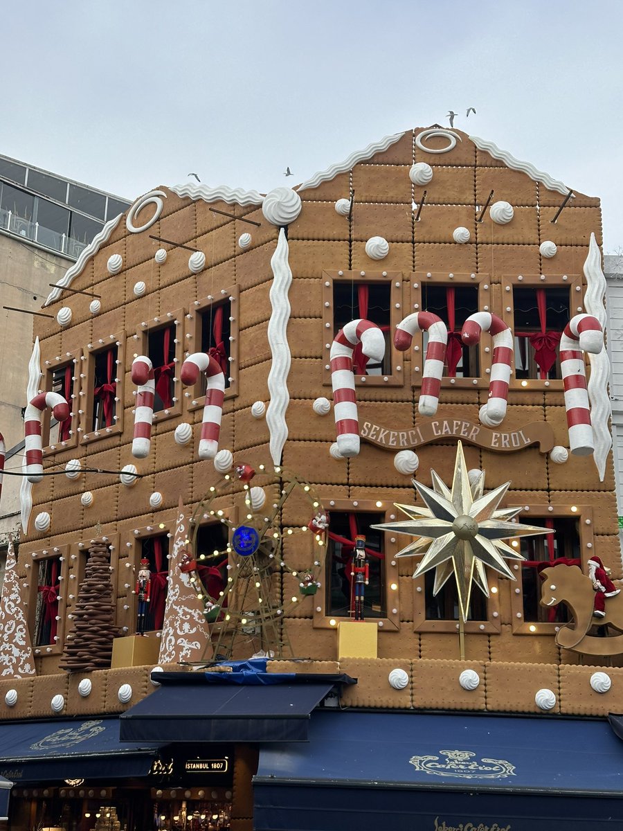 Bu sene Kadıköy de bulunan ünlü şekercinin dükkanını süslenmemiş görenler, nedenini sorduğunda esnafın şikayeti üzerine bu sene yasaklandığını öğrendi.
Son foto bu sene diğerleri 2024-2023 yıllarını gösteriyor…
