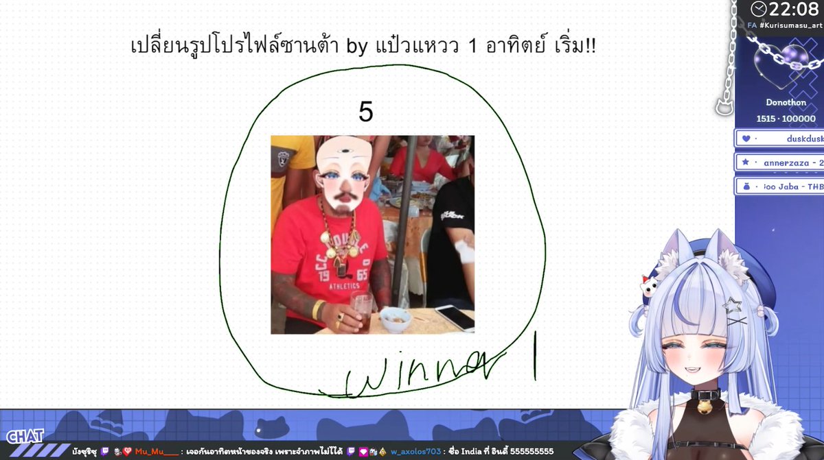 เปลี่ยนรูปโปรไฟล์ใหม่ 1 อาทิตย์ 
ภาพที่ชนะได้แก่....................... นี่เลยฮะ
ใครที่ผ่านไปผ่านมาแล้วเห็นรูปโปรไฟล์ต้าเปลี่ยนไปไม่ต้องแปลกใจนะคะ 5555555555555
#Kurisumasu_ #Kurisumasu_meme #Donothon