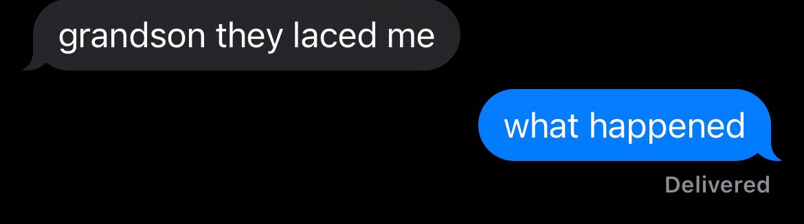 normal_ballerz's tweet image. gf took an edible and instead of saying “im high as fuck” she keeps saying this