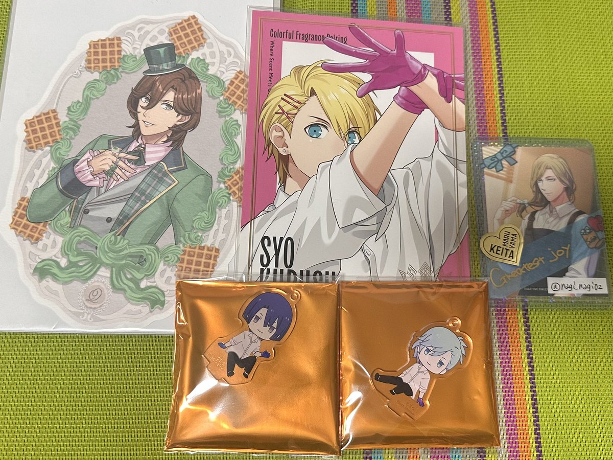 交換】うたプリ グラショ ポートレート ポストカード アクキー 譲:真斗