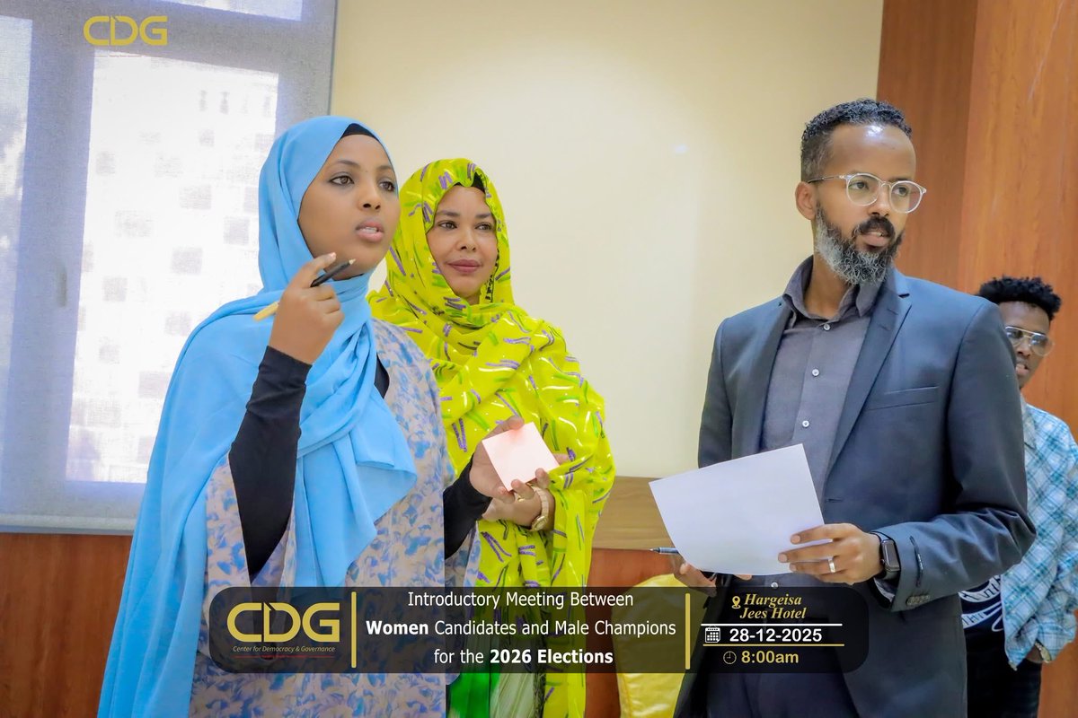 Center for Democracy and Governance (CDG) tweet media