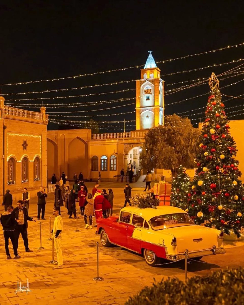 Have they told you that Christians in Iran are being persecuted? 

No, they celebrate freely in Iran.

Iran, Isfahan, Vank  Church