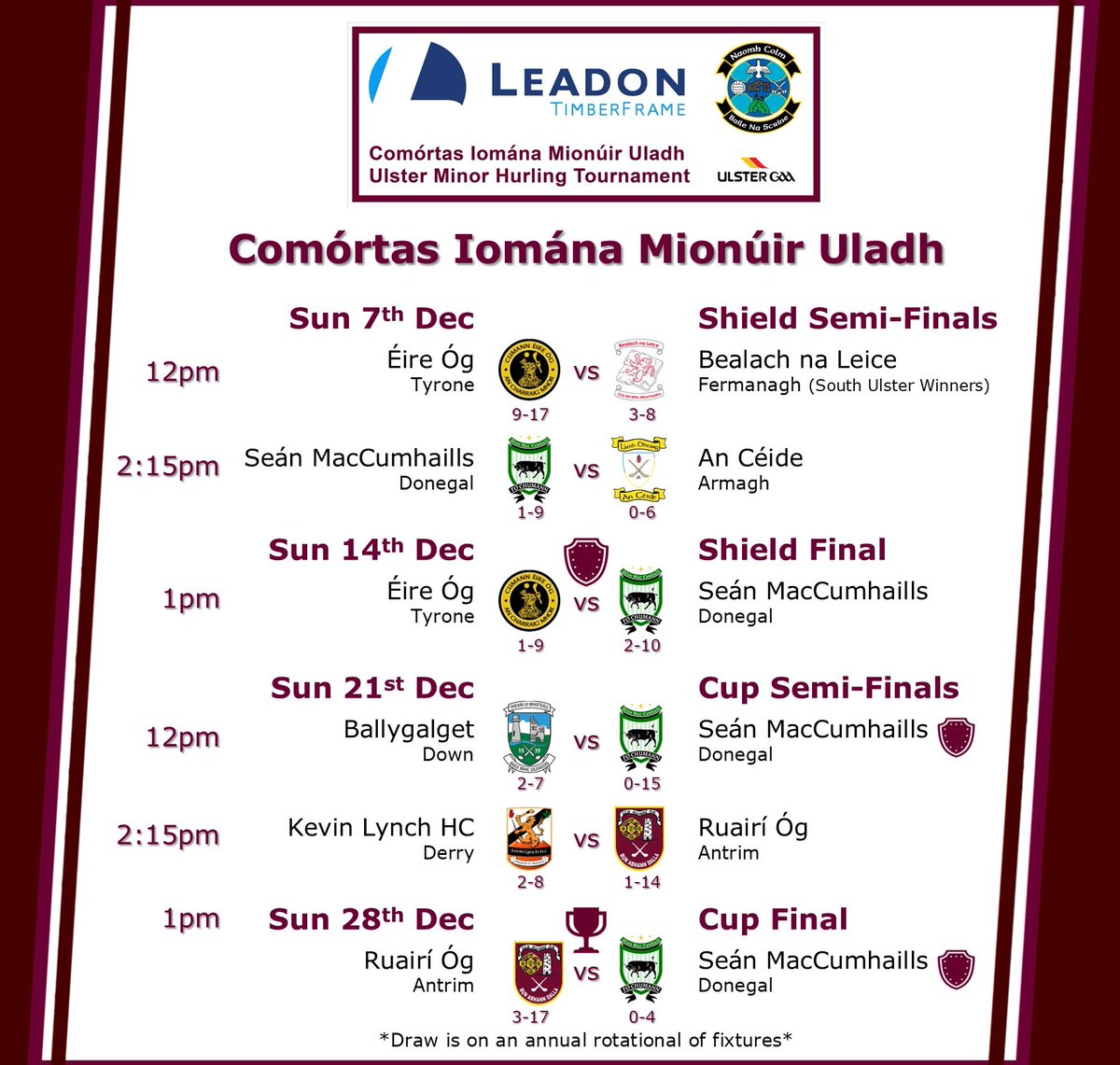 Ballinascreen GAC tweet media