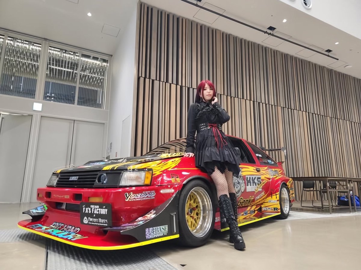 breathofpink's tweet image. ハチロク×ゴスロリ
いい感じ❤️‍🔥