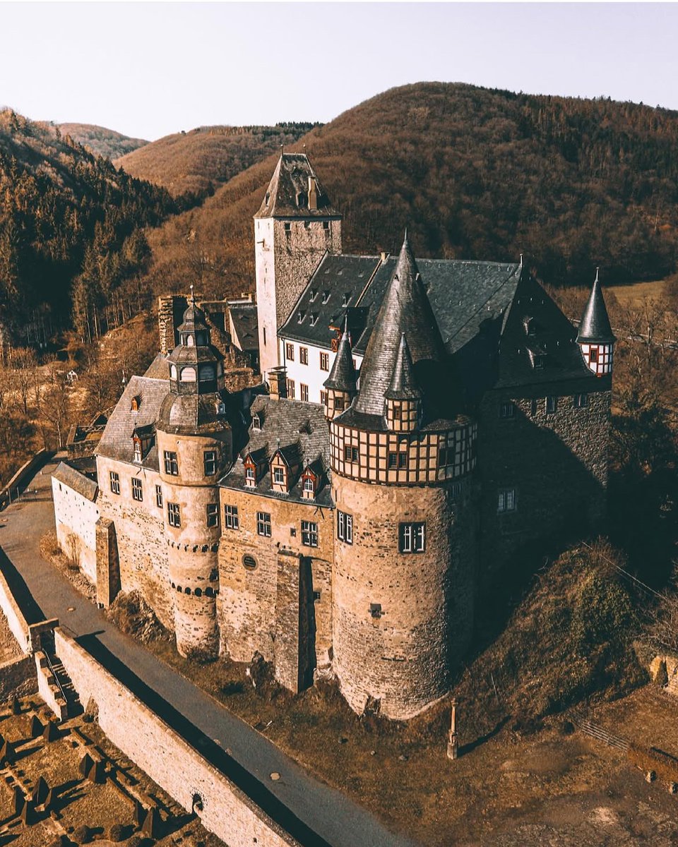 Burresheim Medieval Castle , Rhineland - Palatinate Germany Built 13th  Century Never Destroyed Historical Monument #art #travel #photography # architecture #design #medieval #castle #tradition #Culture #heritage  #education, image size:960x1200