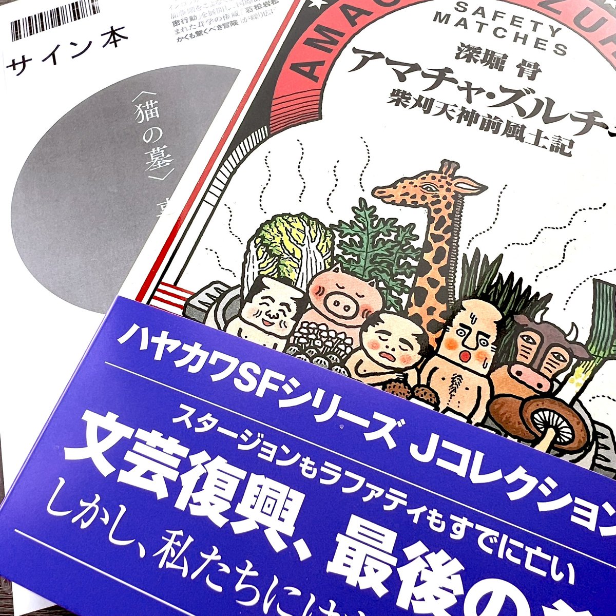今年もたくさん奇跡のような復刊をしてもらいました。 #アマチャ