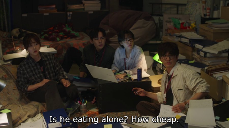 sagenotgreen's tweet photo. found family trope #ProBonoEp8 https://t.co/ZBM6ecWjsI