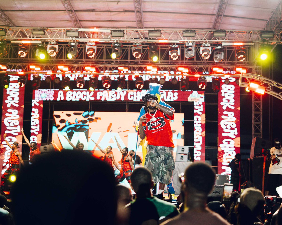 Wale's tweet image. Much love Lagos