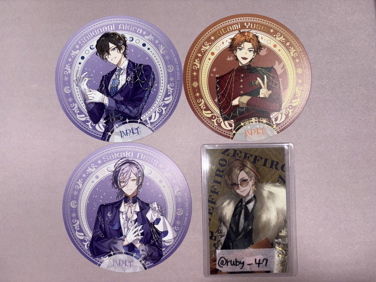 ruby__47's tweet image. 【交換】IMPACT VOLTACTION 3SKM 特典 チケット風カード コースター
 
譲￤1、2枚目
 
求￤3、4枚目
 
＊同種での交換のみ
＊郵送での交換希望です
 
検索からでもお気軽にお声掛けください🌷