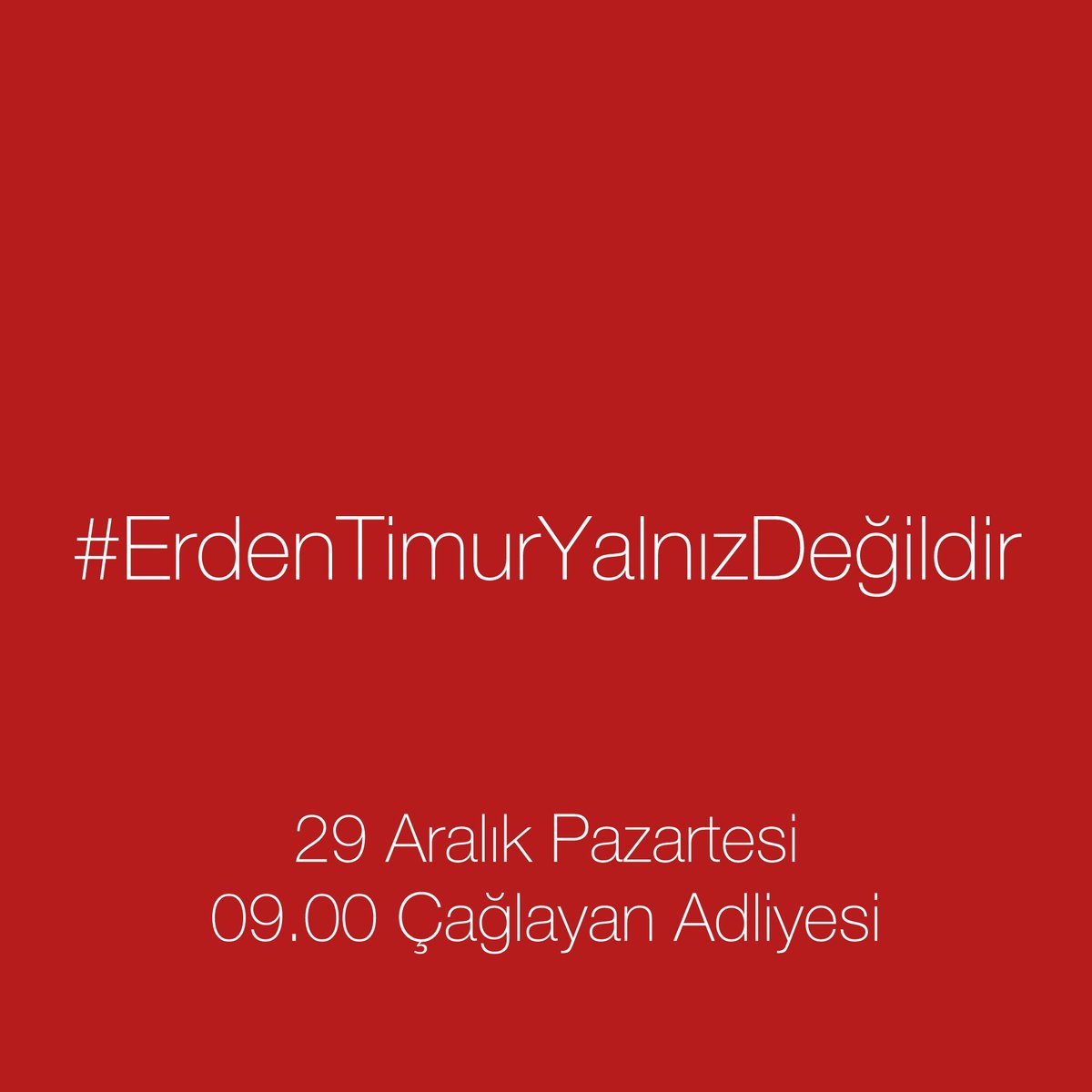 ÇAĞLAYAN DESTEK NEYMİŞ GÖRSÜN 

Galatasaray’ın bugünü için gövdesini taşın altına koymuş bir Aslanı yalnız bırakmak yiğitlierin şanına yakışmaz.
ORADAYIZ..

#ErdenTimurYalnızDeğildir