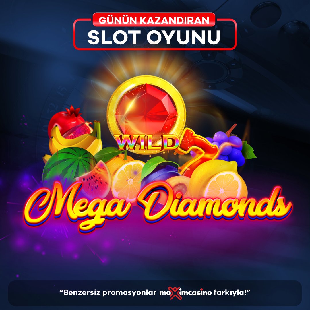 🎉#MAXİMCASİNO  Günün Slot Oyunu

🍉POP⭕️K Gaming'in En Çok Kazandıran Oyunu 🩸

💎MEGA DIAMONDS💎

🫰#MAXİMCASİNO İle Maximum Kazanç otolinkaff.com/yonle/maxtwit/