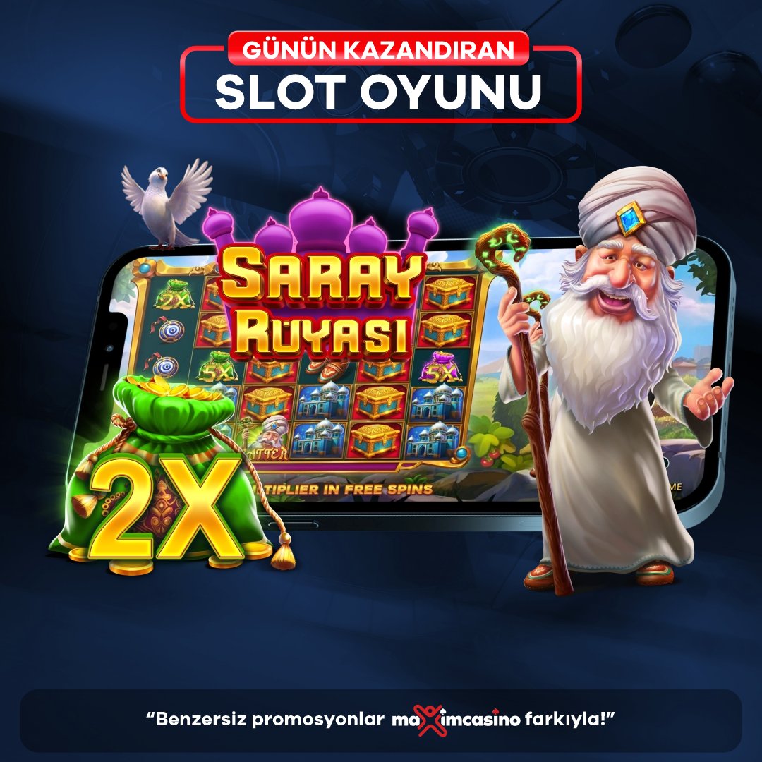 🎉#MAXİMCASİNO  Günün Slot Oyunu

🕊PRAGMATIC PLAY'in En Çok Kazandıran Oyunu

🕊SARAY RUYASI🕊

🫰#MAXİMCASİNO İle Maximum Kazanç otolinkaff.com/yonle/maxtwit/
