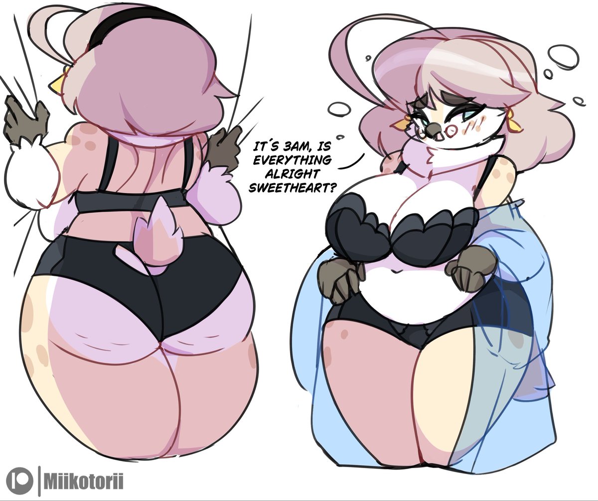 Miikotorii's tweet image. Morning ☀️
Alt version available on patreon :&amp;gt;
patreon.com/Miikotorii