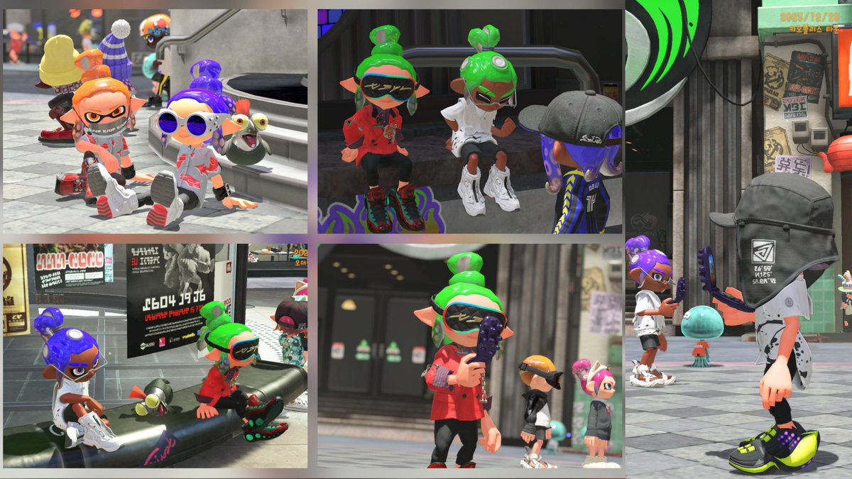 파블로 오징어인데 자캐라고 생각해본적은 없지만 트친이 찍어준 사진은 소중해서 계속 보게되는