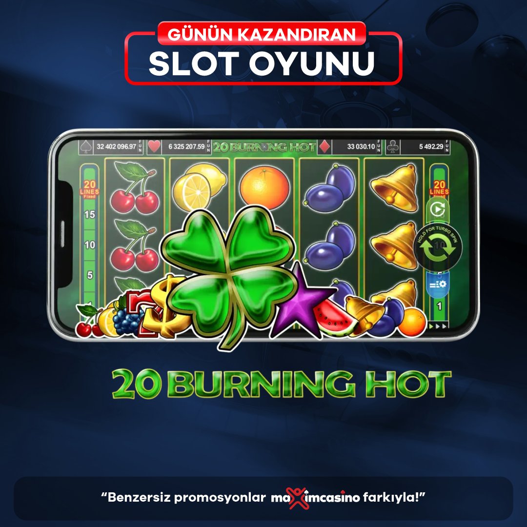 🎉#MAXİMCASİNO  Günün Slot Oyunu

🔔AMUSNET'in En Çok Kazandıran Oyunu

🍀 20 BURNING HOT🍀

🫰#MAXİMCASİNO İle Maximum Kazanç otolinkaff.com/yonle/maxtwit/