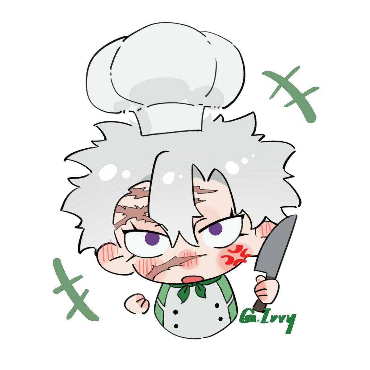 ivy1018Ad's tweet photo. 🧑‍🍳#鬼滅の刃　#実玄 https://t.co/SCjRRoXVuu