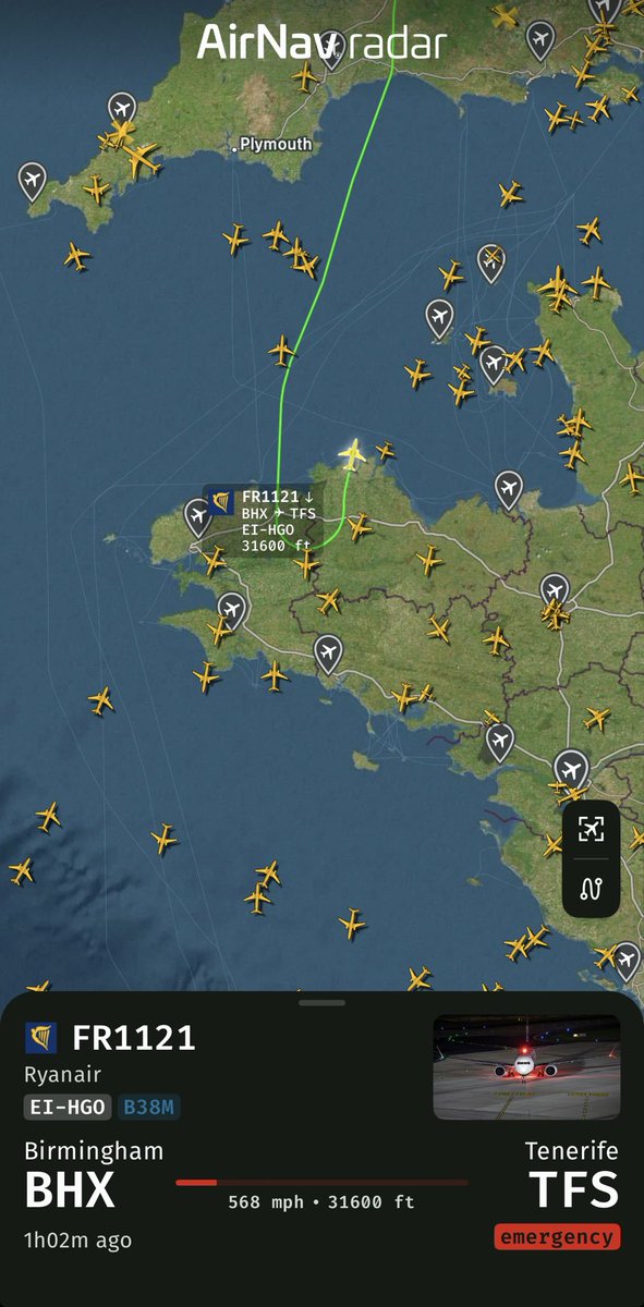 Flight Emergency tweet media