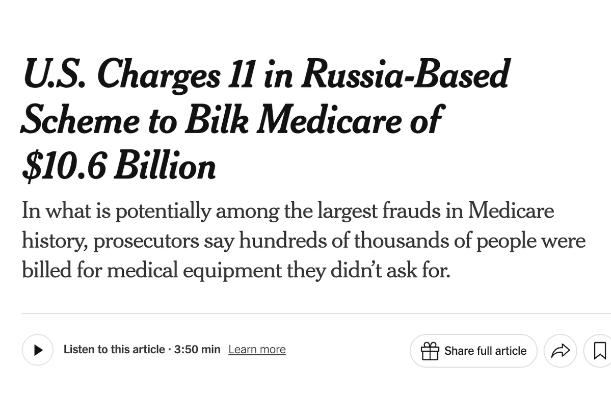 CathyYoung63's tweet image. Meanwhile from June...

But hey, there are no black immigrants involved and Russia is the land of God-fearing white Christians so you won't see MAGA talking about this