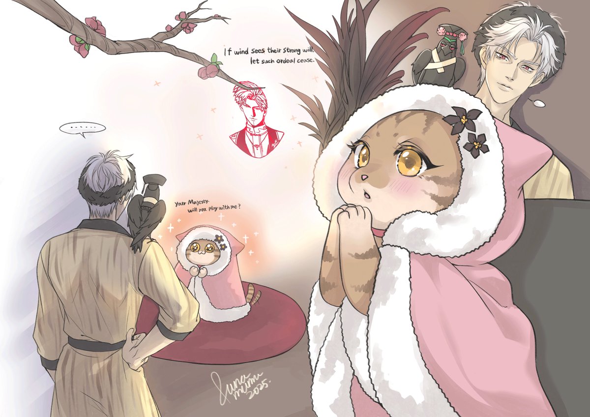 Guess it’s time to sleep…😇
#LoveandDeepspace #Sylus #恋与深空 #秦彻