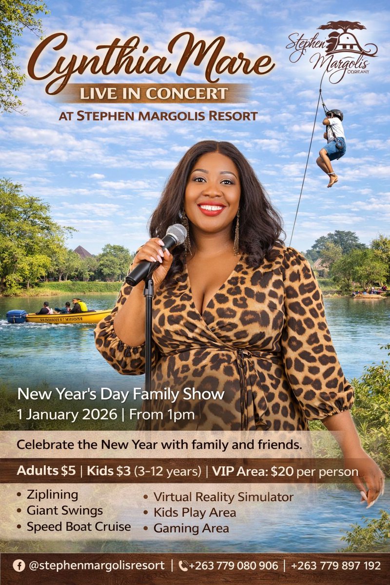 Come see me performing with my full band LIVE on the 1st of January 2026 at Stephen Magolis Resort. It's a family show in the afternoon, so bring the kids and everyone. Plus, there's so much to do at the resort. See you there!!