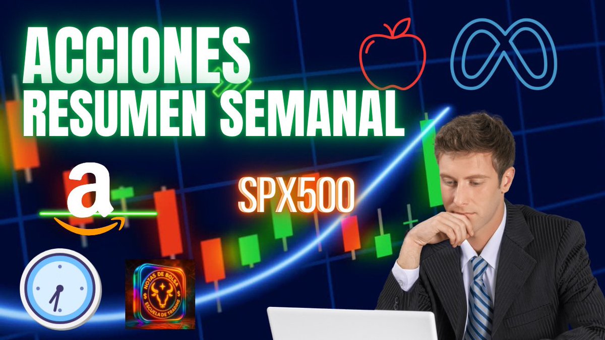 notasdebolsa's tweet image. Informe semanal #indices y #accionesUSA 
Enlace 👉
youtu.be/raJlxLLfm-c?si…