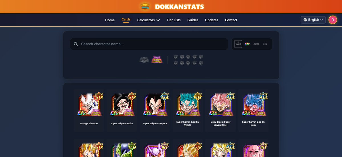 We've added new filters to make finding characters easier! 🔍