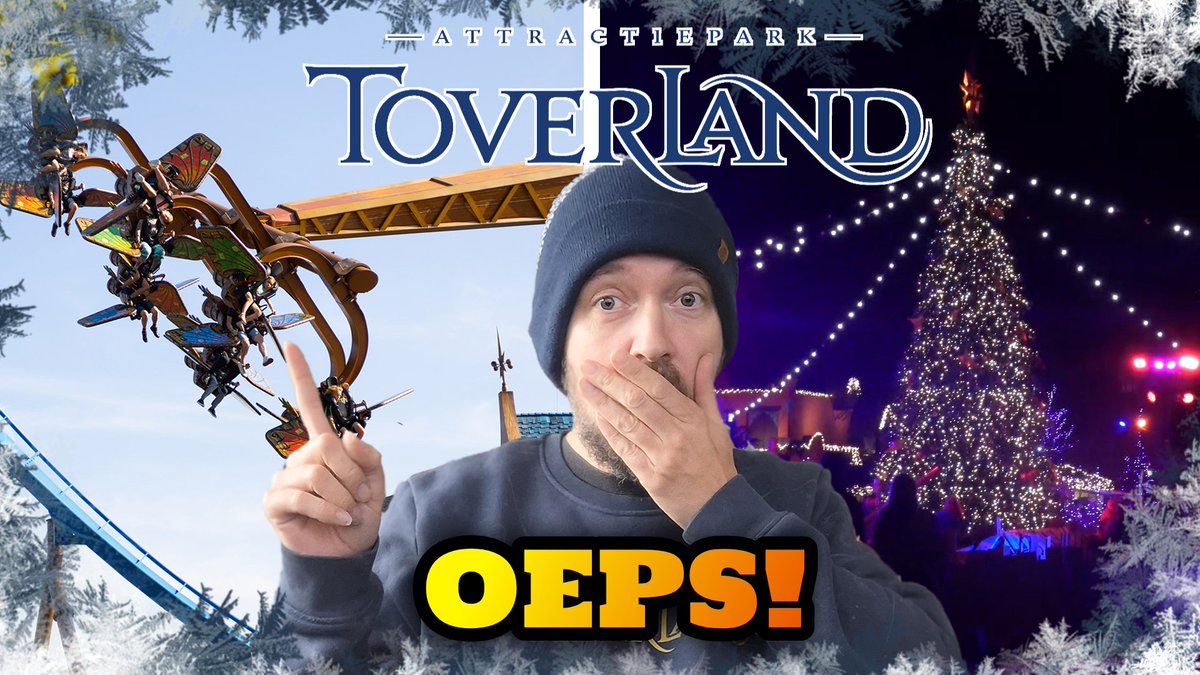 Nieuwe Toverland video staat nu online!

De Winter Feelings in Toverland blijft een mooi evenement maar kan Toverland de Efteling en Disney verslaan? En wat ging er mis in Pixarus? Je ziet het hier:

youtu.be/Qe0fAHLwLs4?si…

#Toverland #Efteling #DisneylandParis #phantasialand