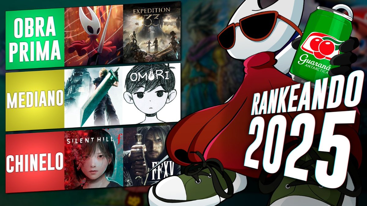 🚨 ATENÇÃO! Tá no ar meu especial de ano novo, uma retrospectiva completa!
Tudo o que zerei em 2025! (link no comentário)

Like + RT pls! 🎉