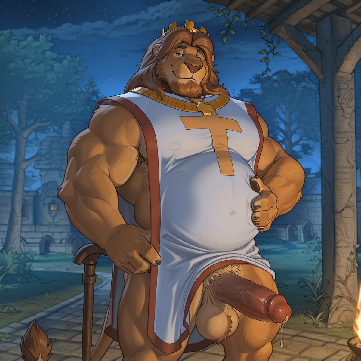 #NSFW #AI #FURRY #BARA #GAY #YIFF