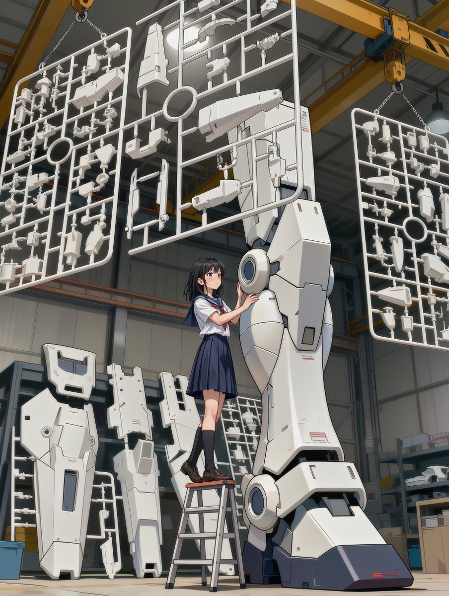 munou_ac's tweet image. メカ娘。

脚作ったら飽きてきちゃったな。