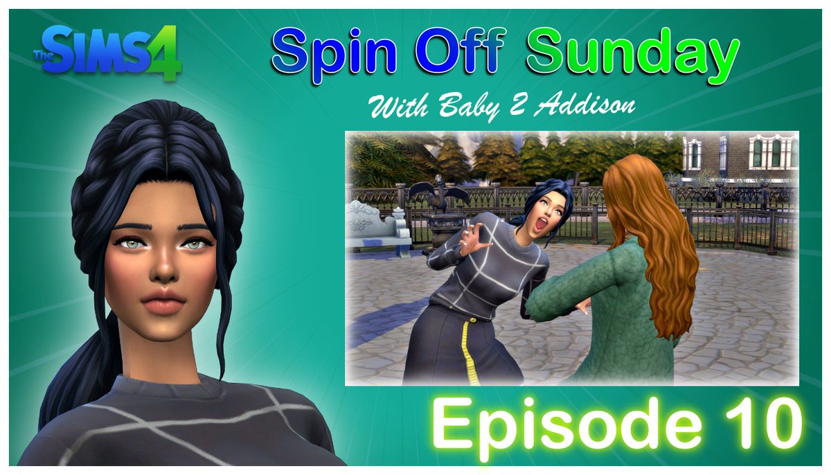 Inamacsims4's tweet photo. Spin Off Sunday with Addison Episode 10 #sims4 #sims4gameplay #sims4letsplay https://t.co/N1dMYUedf6 via @YouTube https://t.co/v6pOIRfx2f