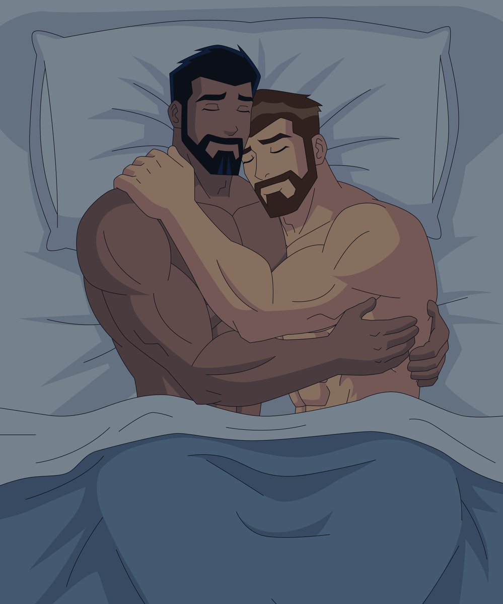 Angelmilian94's tweet image. Ben 10,000 &amp;amp; Adult Generator Rex sleeping together

#Ben10 #GeneratorRex #bara #muscle #gay #sleeping #cuddle #benrex #Ben10000 #RexSalazar #fanart