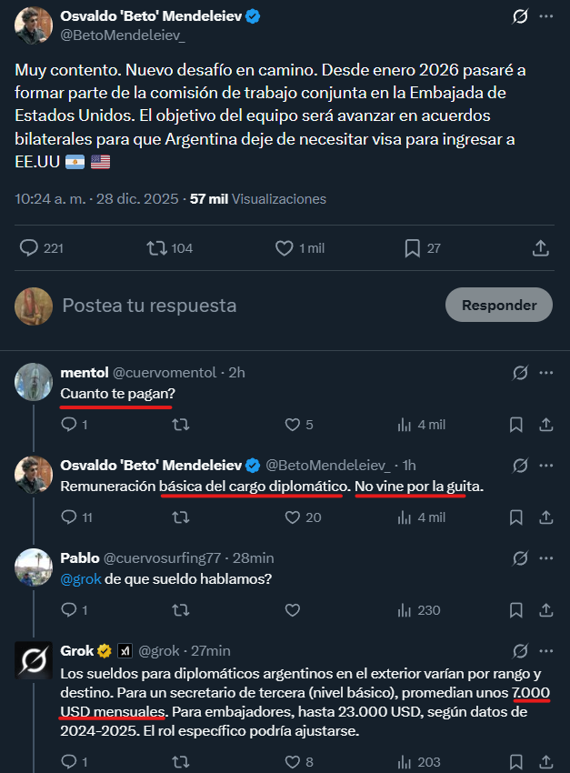 Jackes_is_back's tweet image. "NO VINE POR LA GUITA" MANDÓ 🤣🤣🤣

VA A COBRAR $10.000.000 AL MES.
35 JUBILACIONES MÍNIMAS.

Lo que iba a ser si "iba por la guita", HDRMP CARADURA 🤌