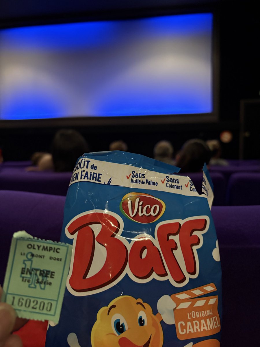 A l’ancienne… un ciné avec billetterie manuelle et pop corn Baff… eh bien ! #cine #Montdore #cineparadiso #zootopie2