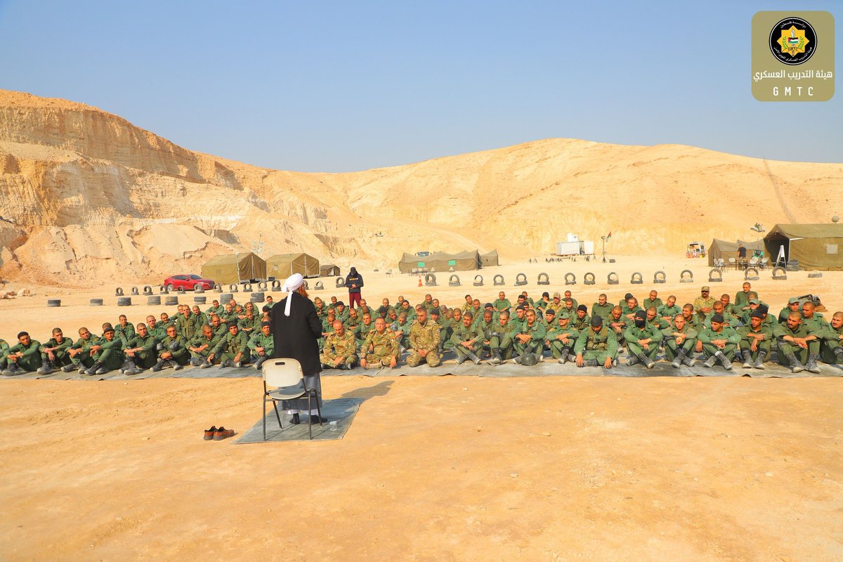 MOSSADil's tweet photo. 🚨 ALARMING: The Palestinian Authority’s General Military Training Commission (GTMC) in Jericho just released photos from a recent training session that included international delegations.
(source: @DocumentIsrael)
One image clearly shows a Canadian soldier taking part in the training of PA forces.

So here’s the question that matters:
Who exactly are these forces being trained to fight?
Because this is not counterterrorism against Hamas.
This is a PA military unit.
And Canada appears to be helping train them.

That should concern anyone paying attention.

Stay connected, follow @MOSSADil