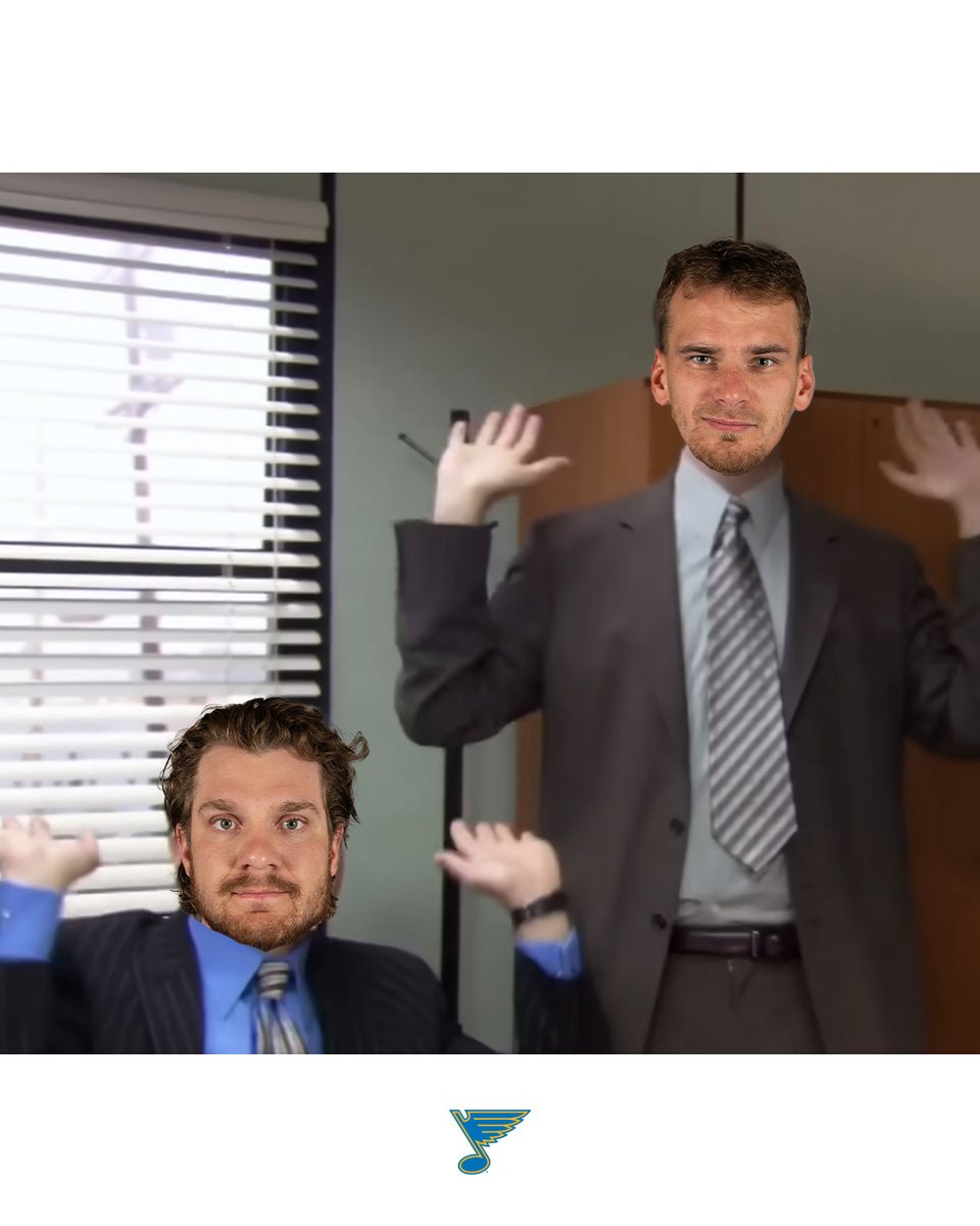 StLouisBlues's tweet photo. "Raise the ROOF" - Buch, probably https://t.co/LemzyMn71P