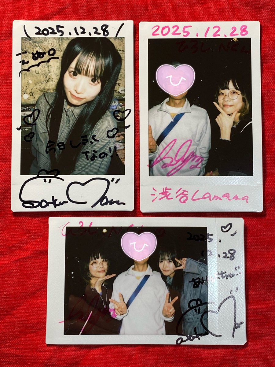 今日のチェキ😊🎵