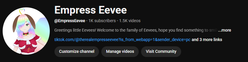 🎉WE DID IT!!!! WE HIT OUR 1 THOUSAND SUB GOAL!!!!!  Theres offically one THOUSAND Eevees in the Eevee family!!!! I cant believe there's so many of you lovelies here who enjoy my silly videos and streams <3 You lovelies are so freaking amazing Thank You all so much <3

#1ksub