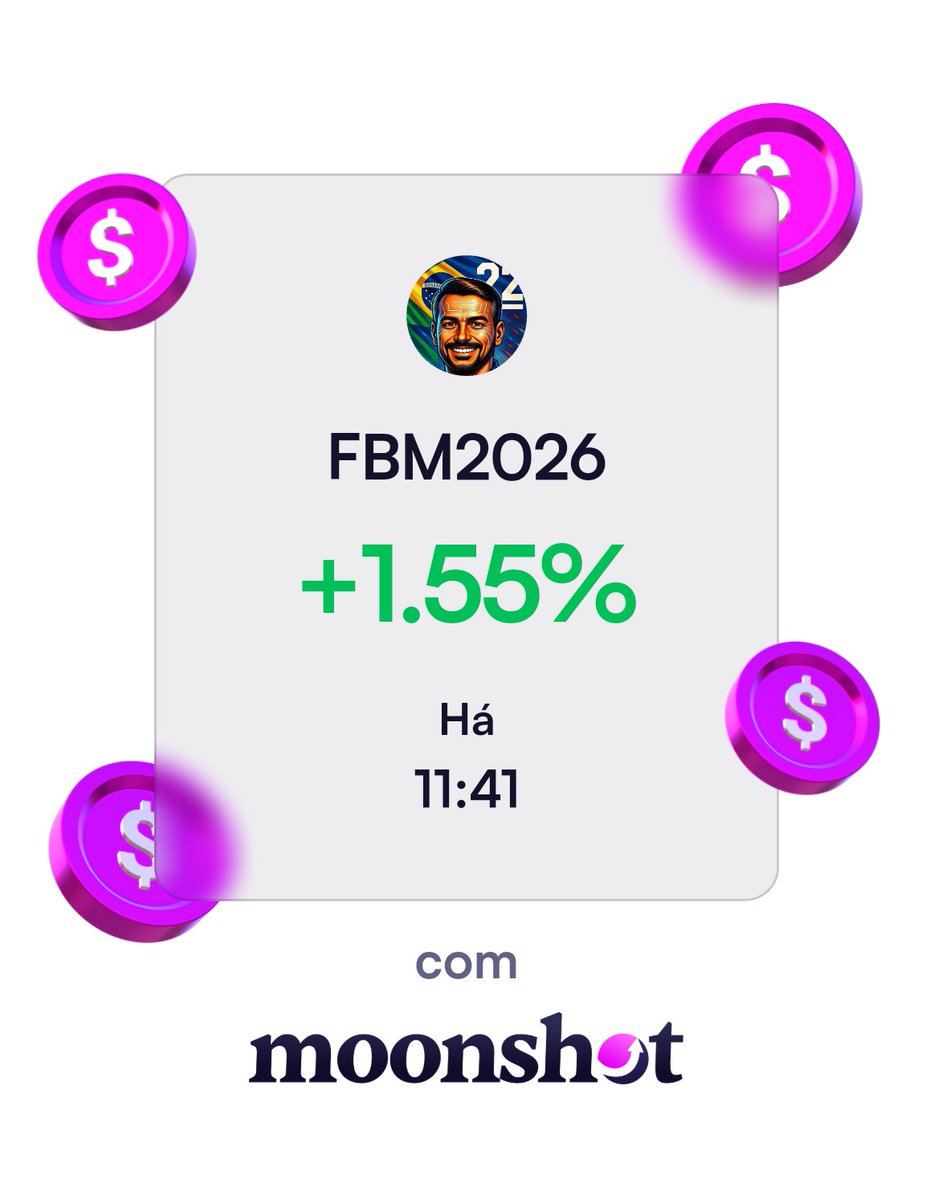 Aumentei 1.55% no Moonshot: moonshot.com/4iSEzKapqq8Wop…