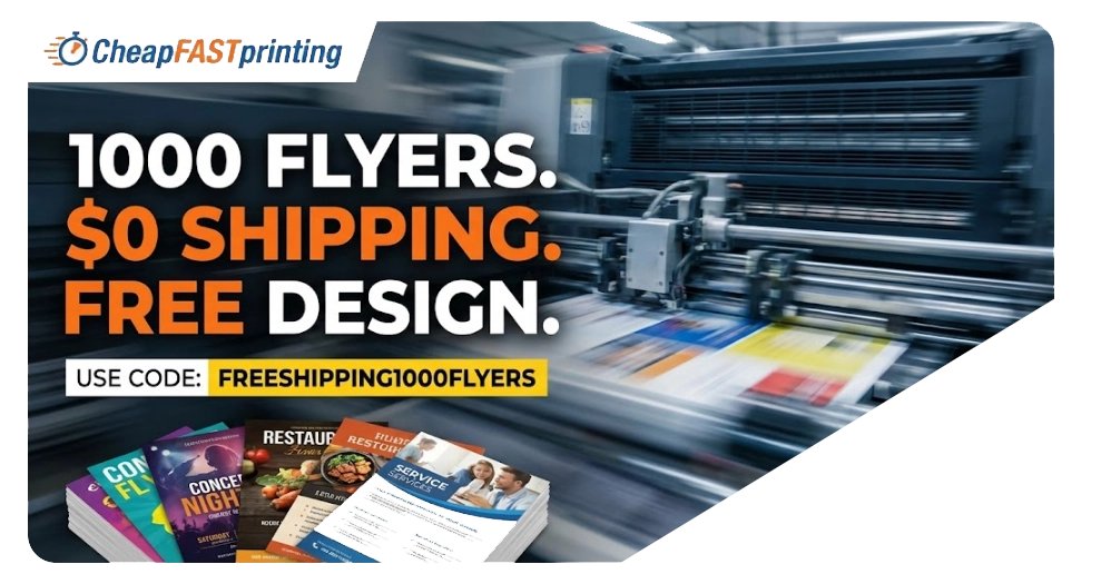 cheapfastt's tweet photo. Print marketing isn't dead. It just got way cheaper. 🚀

We are offering 1,000 Premium Flyers with: ✅ FREE Ground Shipping 🚚 ✅ FREE Professional Design 🎨

Use Code: FREESHIPPING1000FLYERS

👉 https://t.co/xV1eo1J8VO

#SmallBiz #MarketingTwitter #PrintDeals #CheapFastPrinting https://t.co/TOFL8elMwt