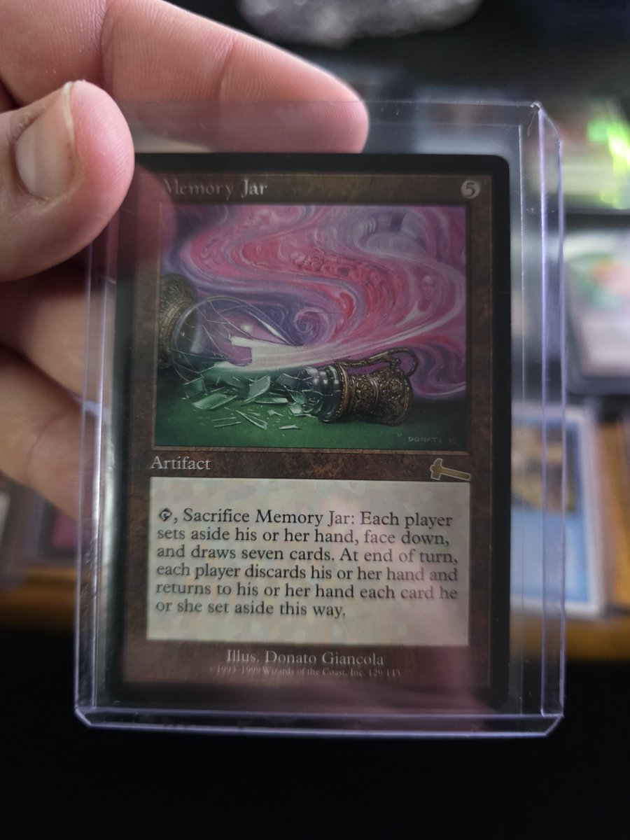 werdism's tweet image. More vintage MTG! #copyartifact #fork #urzas #collecting #mtgcollecting #vintage #pokemon #cardcollecting #collection