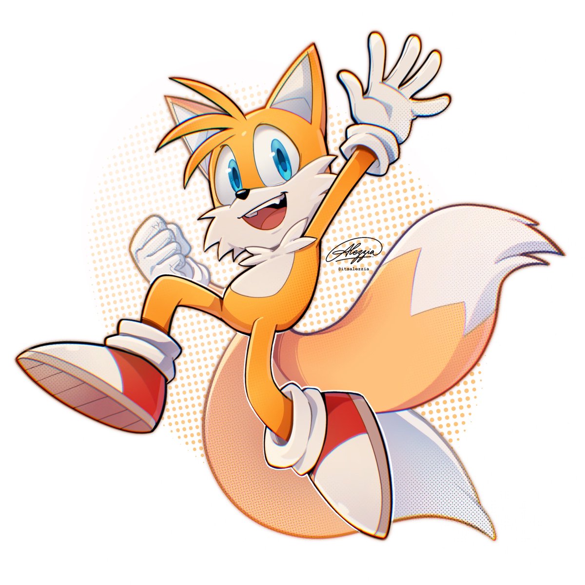 💛 #Tailsthefox #SonicTheHedgehog