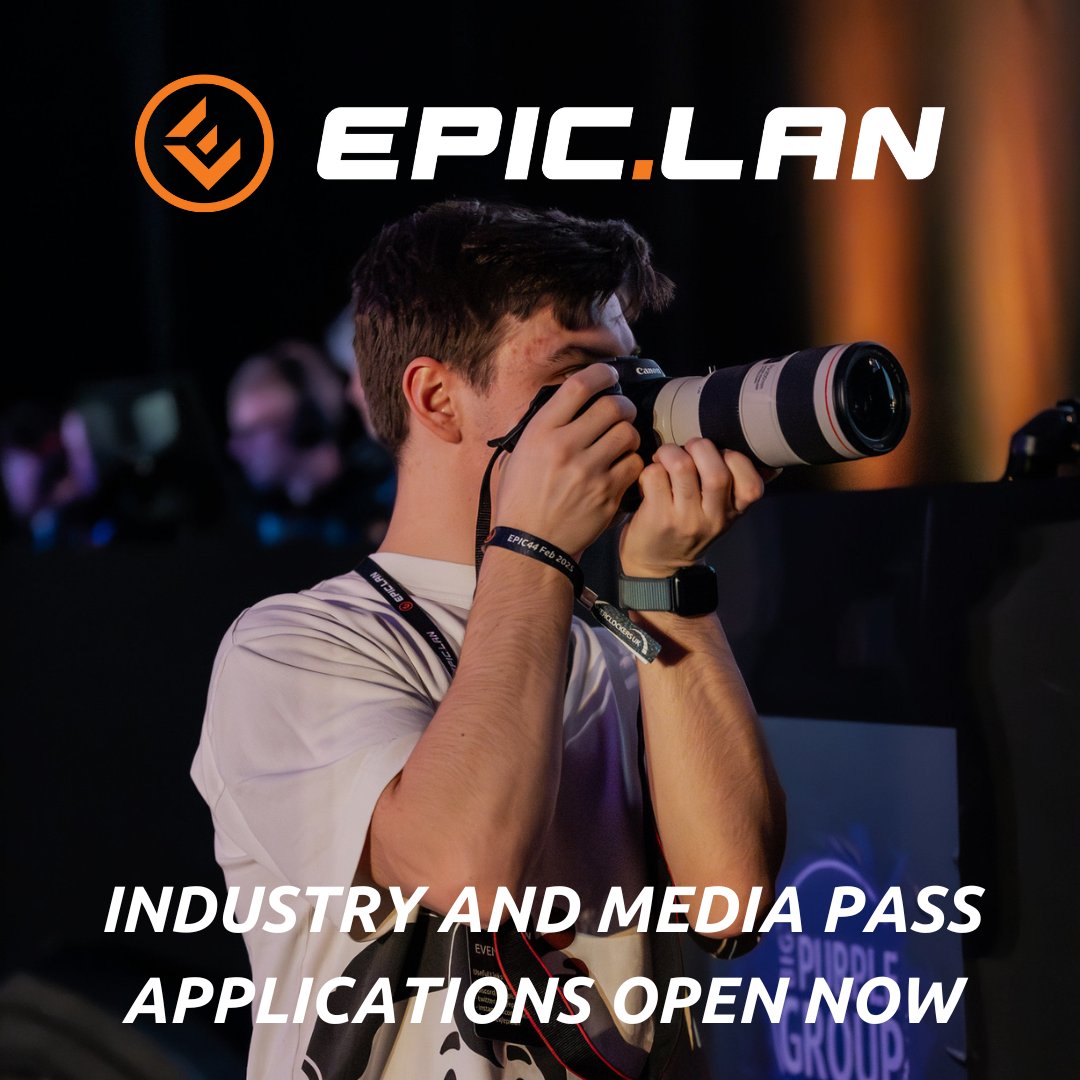 EPICLAN's tweet image. Work in esports and want to check out what an EPIC.LAN event is like?👀

🎮Industry: epiclan.uk/industry

📸Media: epiclan.uk/media
