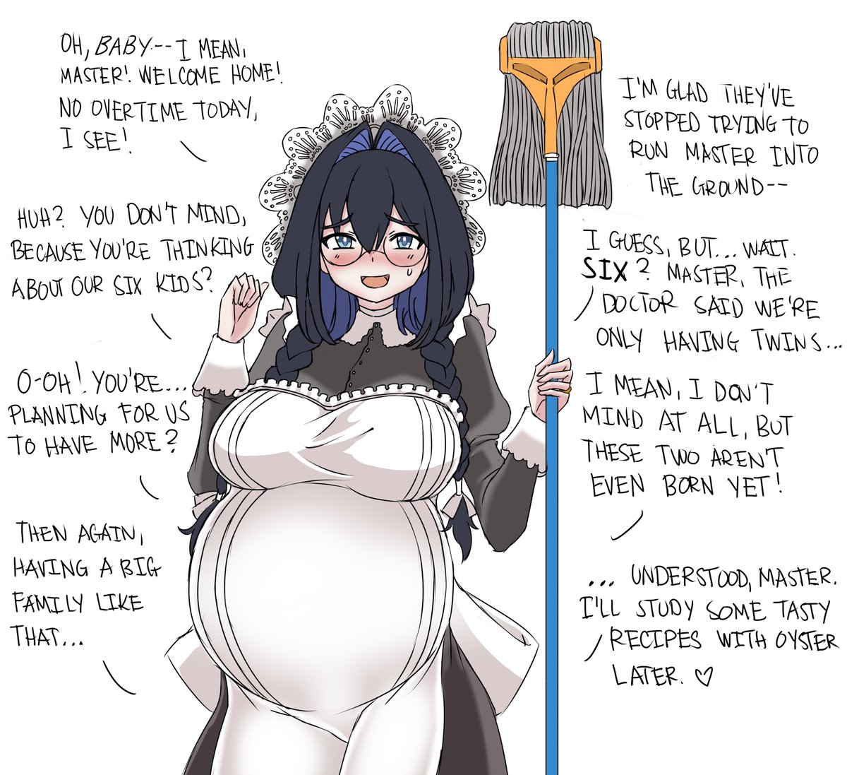 magicalgirlnoir's tweet image. Which Way Clock Boy?